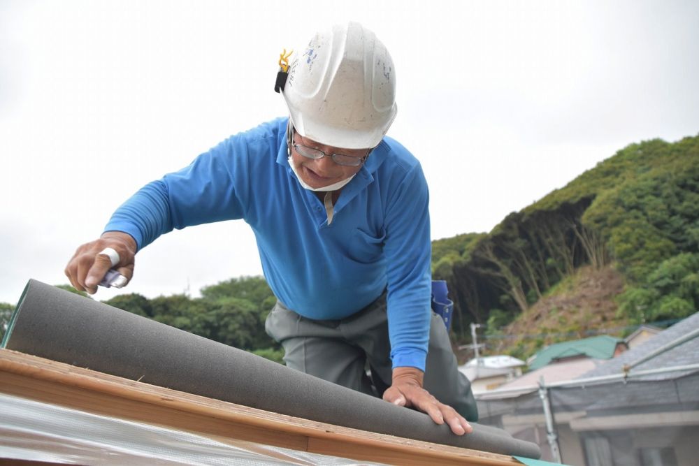 福岡市早良区東入部01　注文住宅建築現場リポート④　～上棟式～