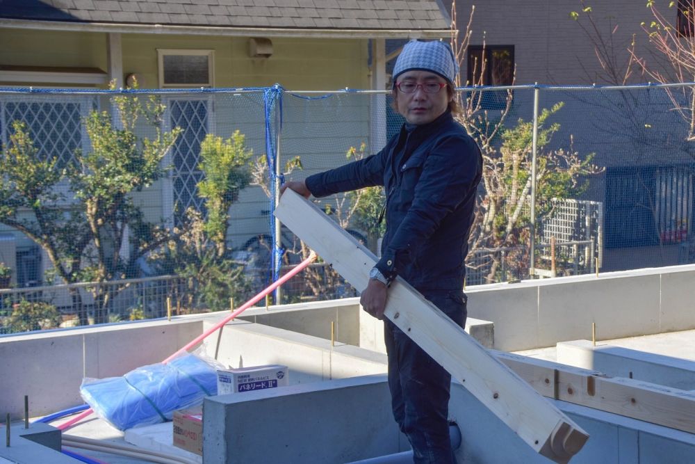 福岡市早良区07　注文住宅建築現場リポート④