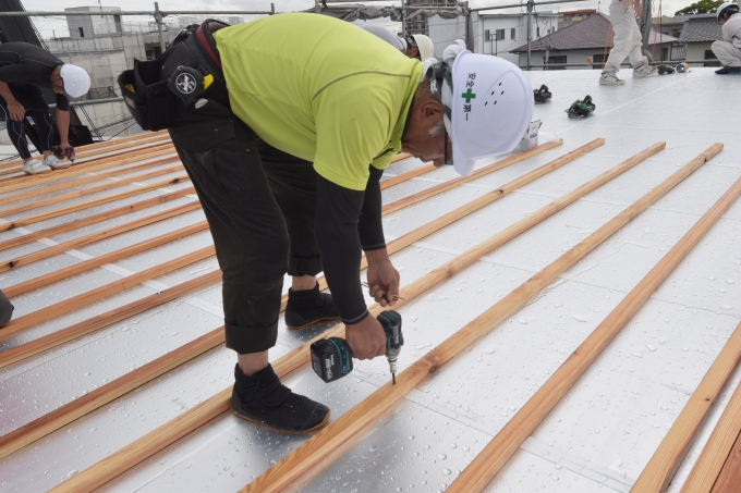 「福岡市南区五十川02」注文住宅現場リポート⑥【上棟式】