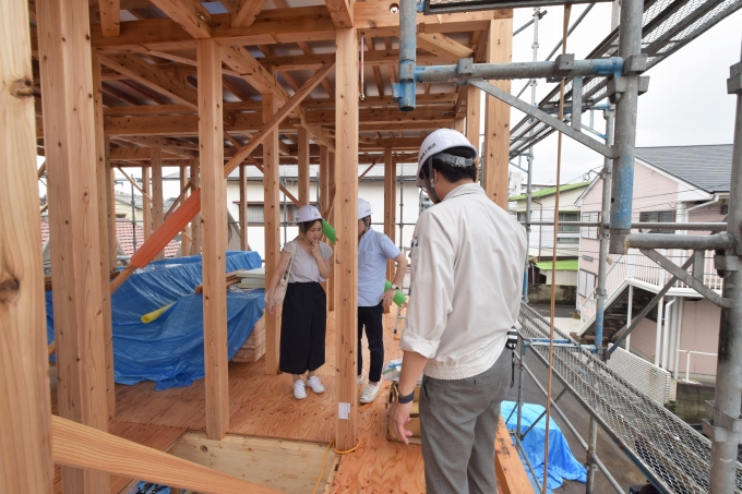 「福岡市南区五十川02」注文住宅現場リポート⑥【上棟式】