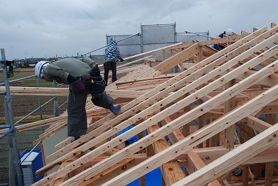 福岡県久留米市北野町01　注文住宅建築現場リポート⑤