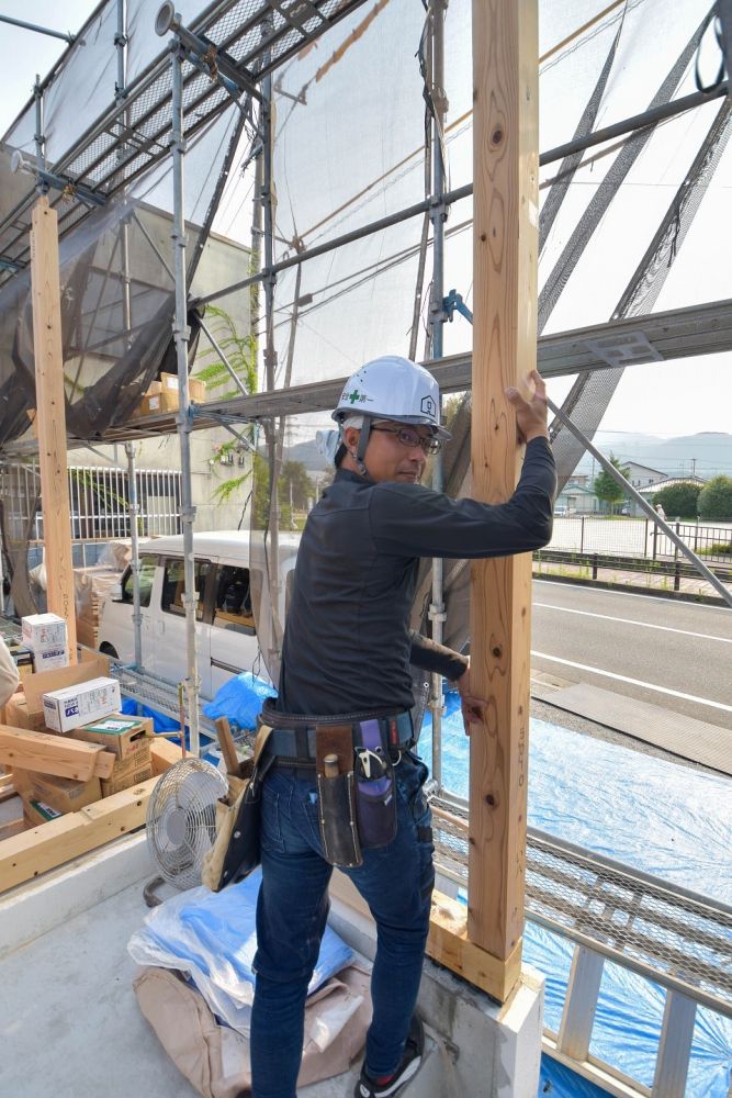 福岡県糟屋郡04　注文住宅建築現場リポート④　～上棟式～