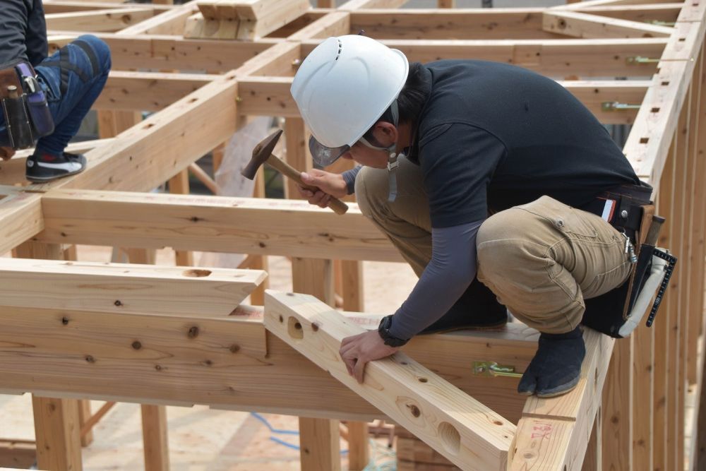 福岡県糟屋郡04　注文住宅建築現場リポート④　～上棟式～