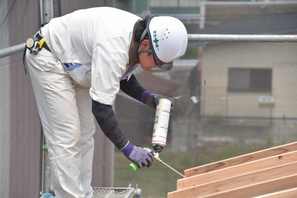 福岡県糟屋郡04　注文住宅建築現場リポート④　～上棟式～