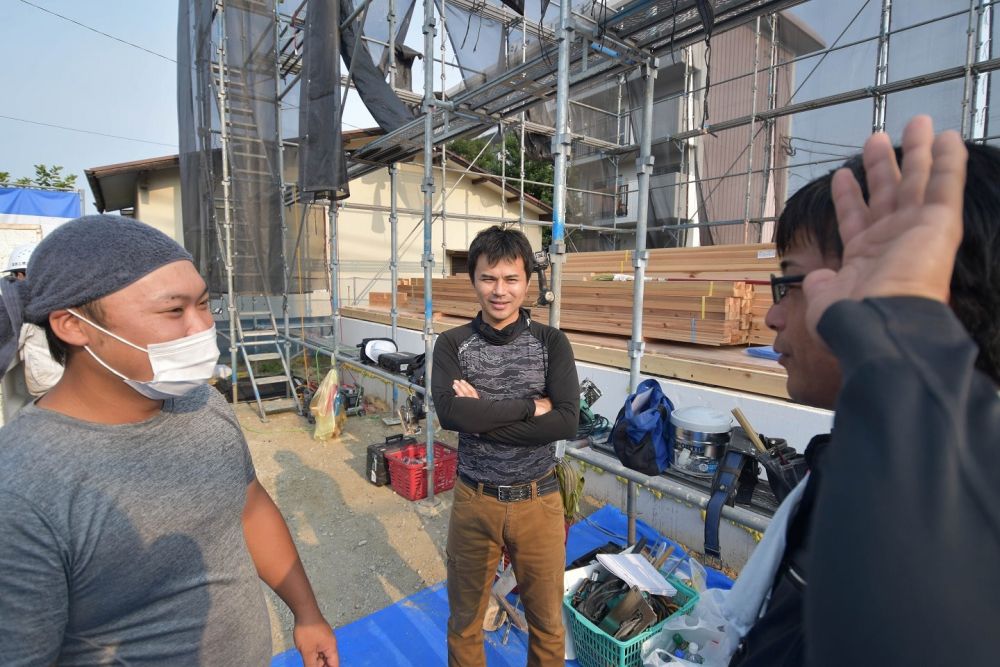 「糟屋郡04」注文住宅現場リポート④【上棟式】
