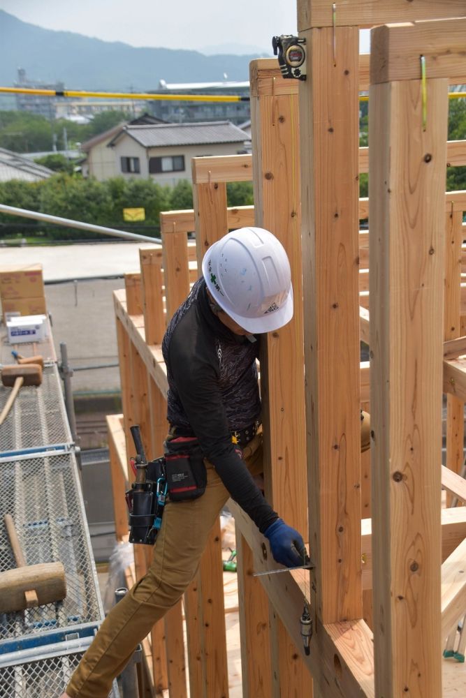 「糟屋郡04」注文住宅現場リポート④【上棟式】