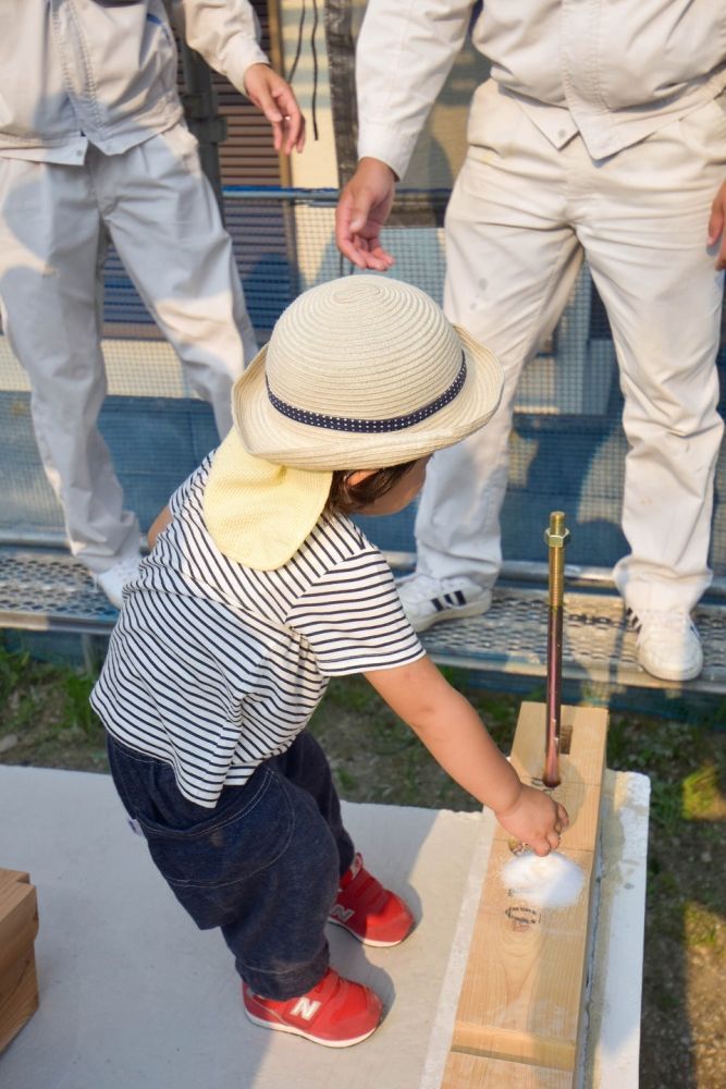 福岡県糟屋郡04　注文住宅建築現場リポート④　～上棟式～