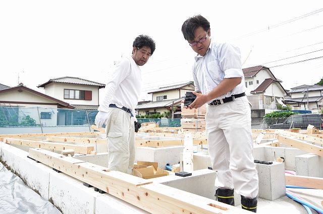 福岡県糟屋郡03　注文住宅建築現場リポート③