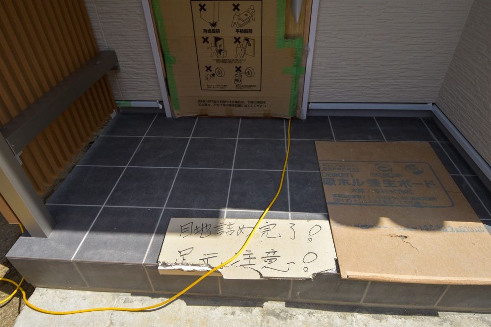 「福岡市城南区02」注文住宅現場リポート⑫【木工事】【石膏ボード】