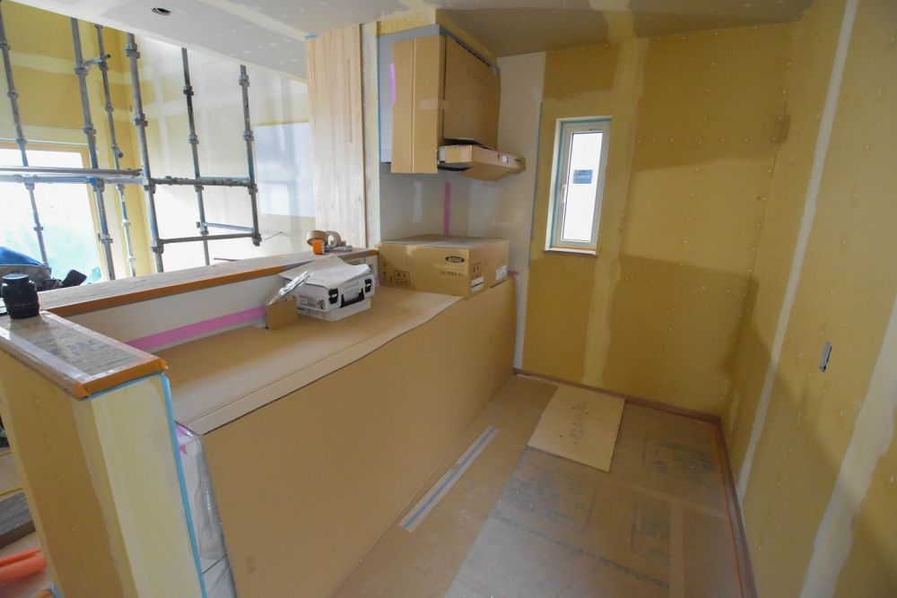 「福岡市早良区05」注文住宅現場リポート⑧【内装工事】【クロス】