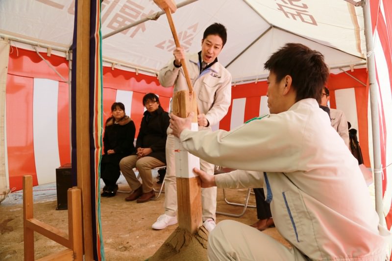 「春日市02」注文住宅現場リポート①【地鎮祭】