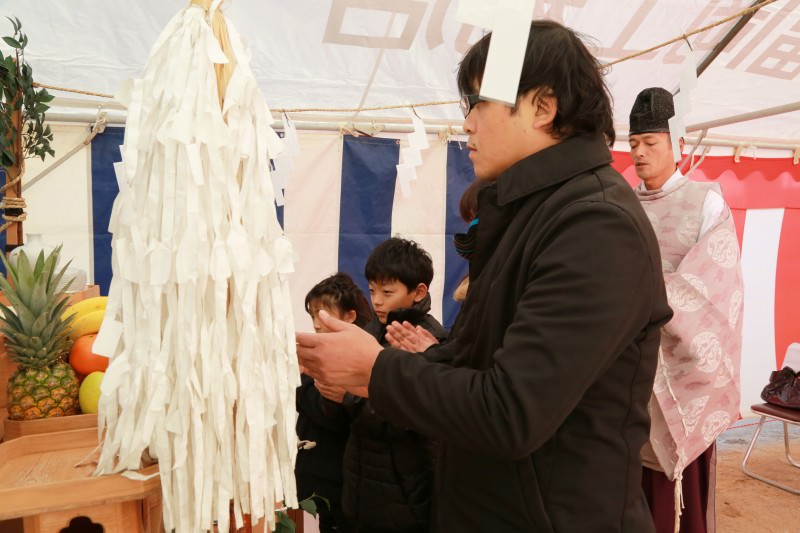「春日市02」注文住宅現場リポート①【地鎮祭】