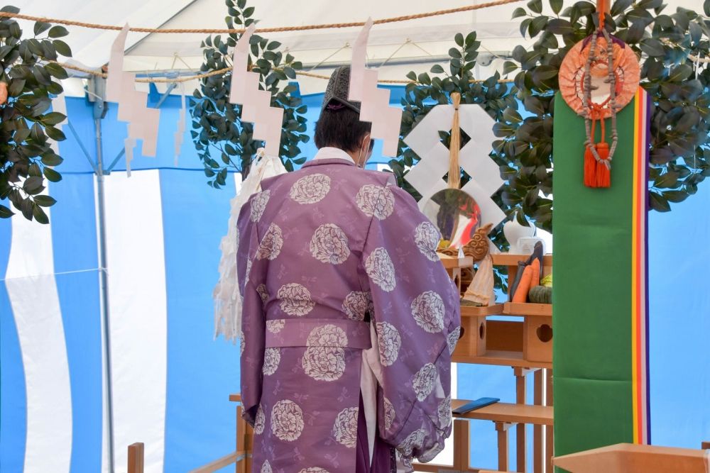 「福岡市早良区08」注文住宅現場リポート①【地鎮祭】