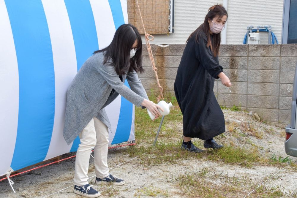 福岡市早良区08　注文住宅建築現場リポート①　～地鎮祭～