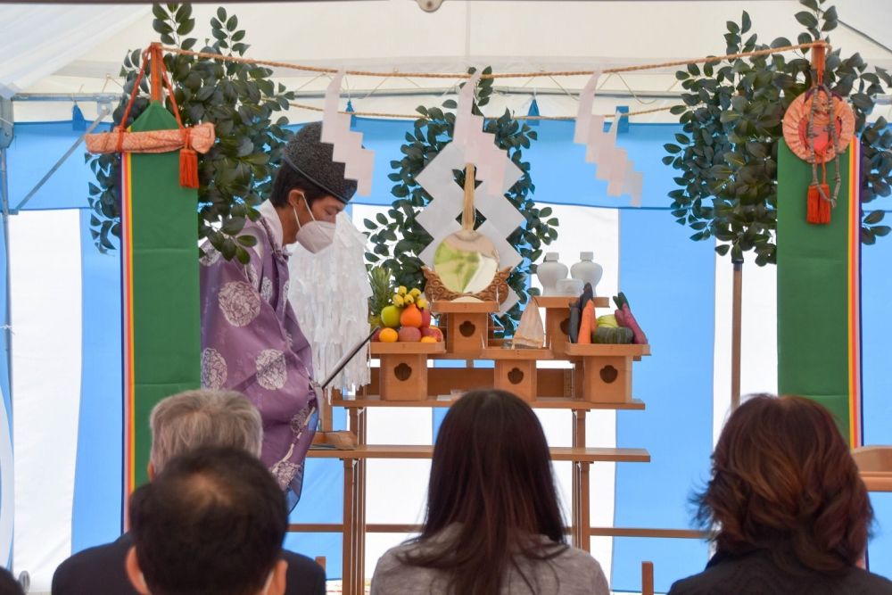 「福岡市早良区08」注文住宅現場リポート①【地鎮祭】