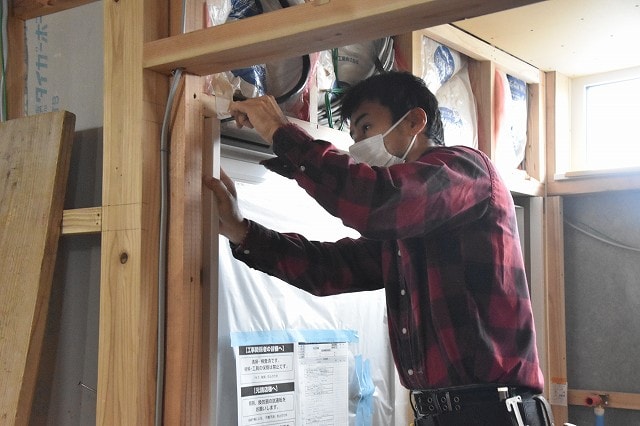 「古賀市03」注文住宅現場リポート⑥【木工事】【建具】