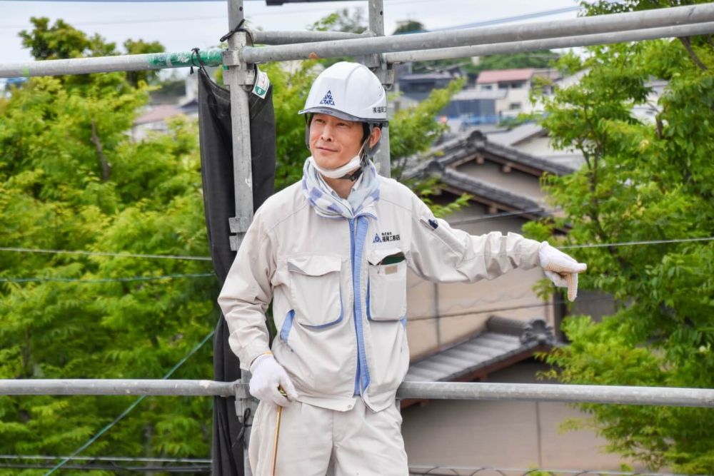 福岡市東区09　注文住宅建築現場リポート⑤　～上棟式～