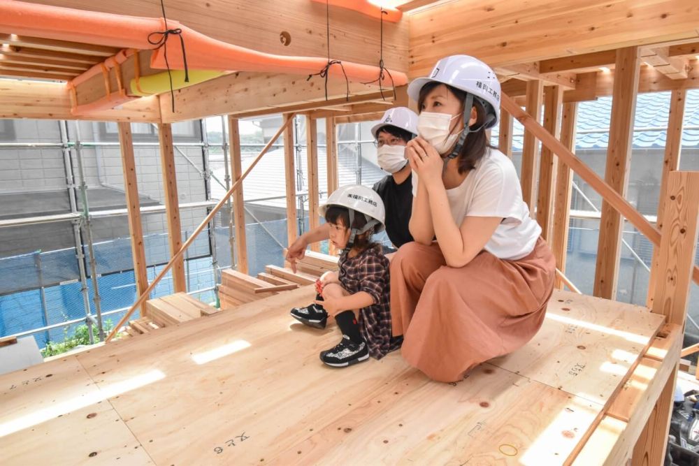 「福岡市東区09」注文住宅現場リポート⑤【上棟式】