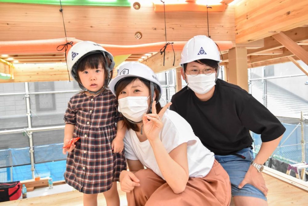「福岡市東区09」注文住宅現場リポート⑤【上棟式】