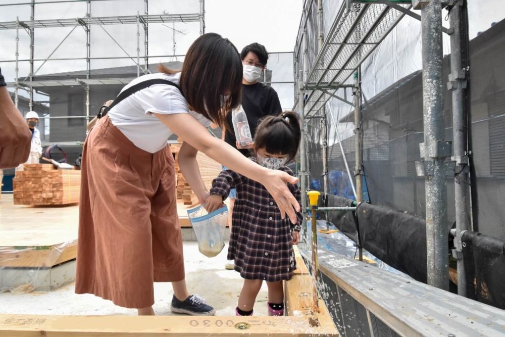 「福岡市東区09」注文住宅現場リポート⑤【上棟式】