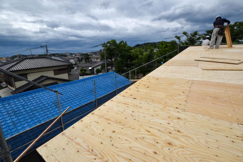 福岡市東区09　注文住宅建築現場リポート⑤　～上棟式～