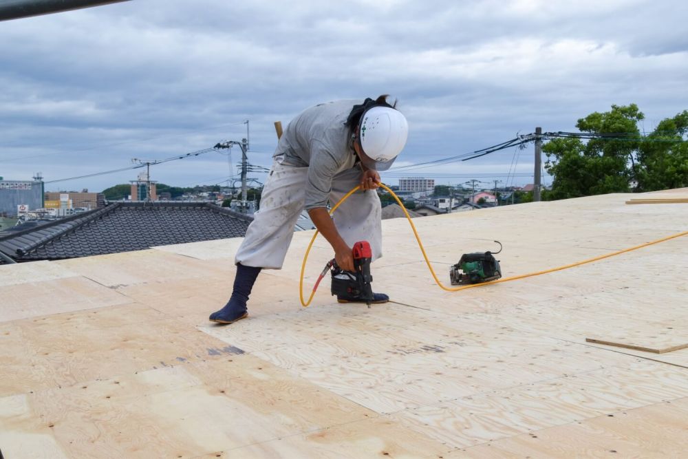 福岡市東区09　注文住宅建築現場リポート⑤　～上棟式～