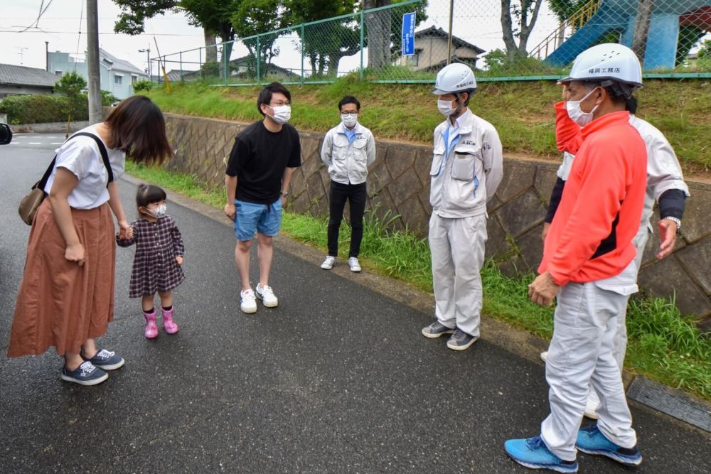 福岡市東区09　注文住宅建築現場リポート⑤　～上棟式～