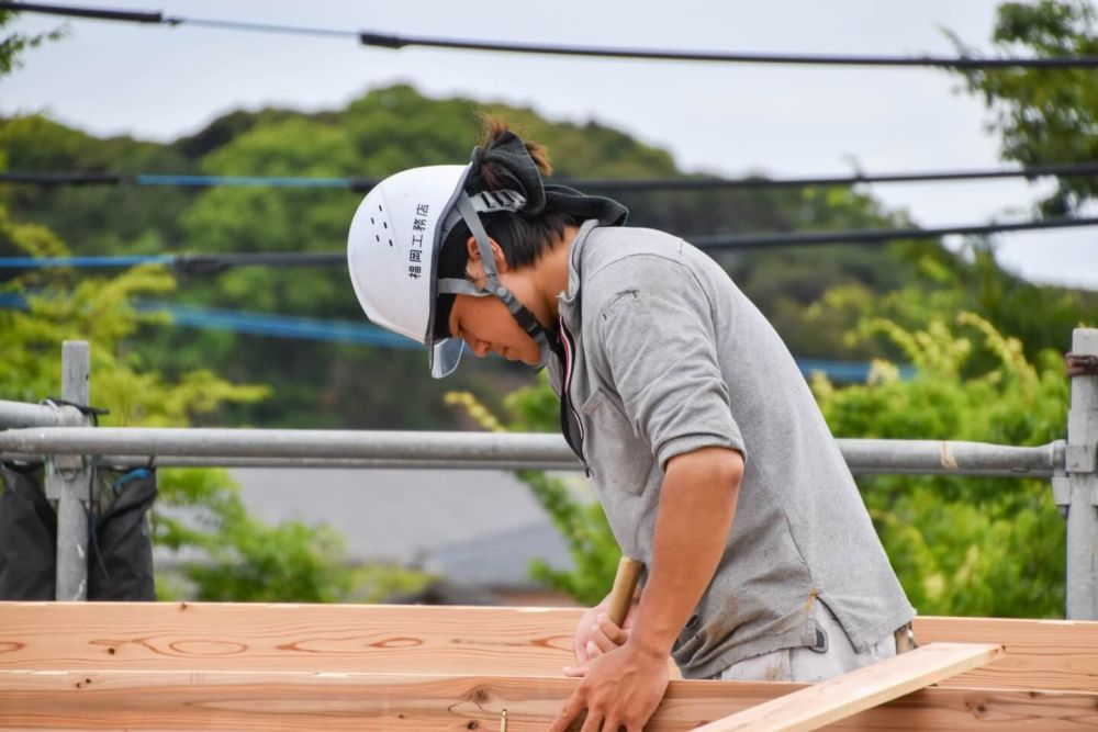 「福岡市東区09」注文住宅現場リポート⑤【上棟式】
