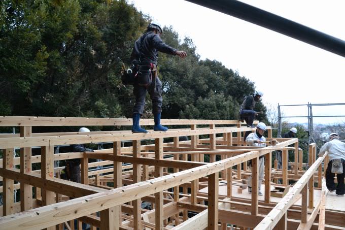 「福岡市南区柏原04」注文住宅現場リポート④【上棟式】
