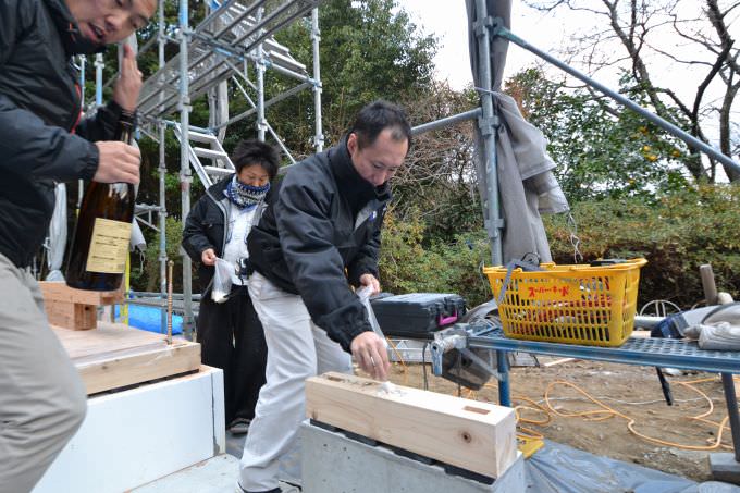 福岡市南区柏原04　注文住宅建築現場リポート④　～上棟式～