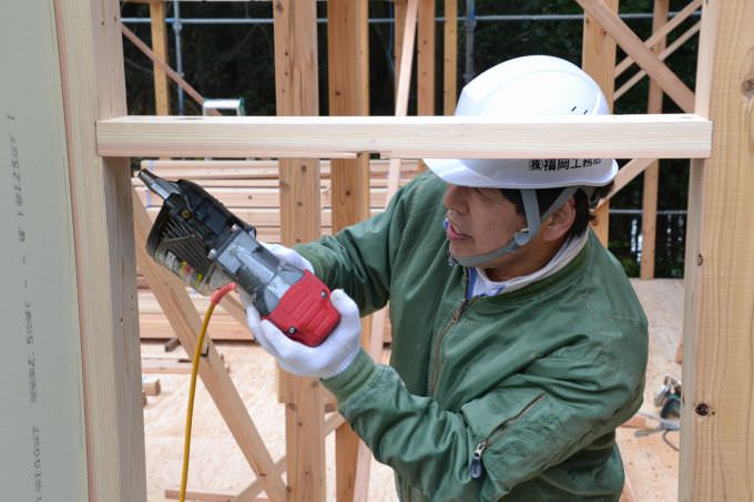 「福岡市南区柏原04」注文住宅現場リポート④【上棟式】