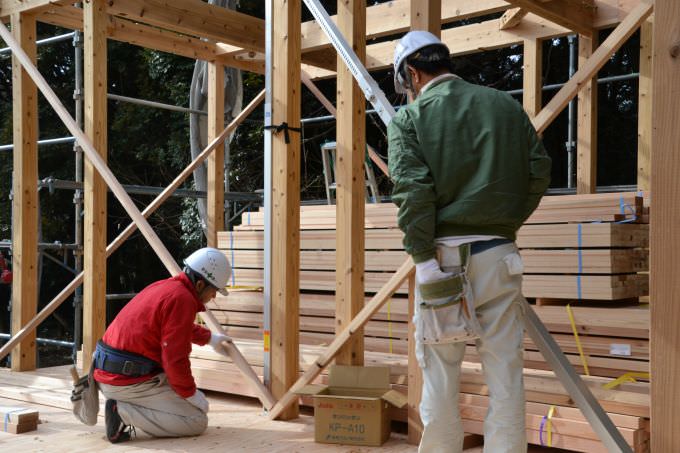 「福岡市南区柏原04」注文住宅現場リポート④【上棟式】
