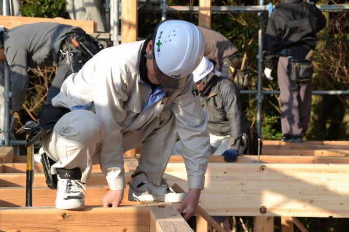 「福岡市南区柏原04」注文住宅現場リポート④【上棟式】