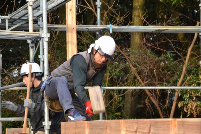 「福岡市南区柏原04」注文住宅現場リポート④【上棟式】