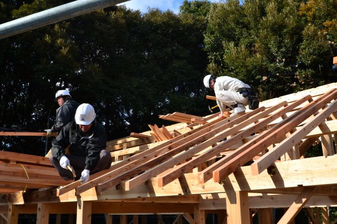 福岡市南区柏原04　注文住宅建築現場リポート④　～上棟式～