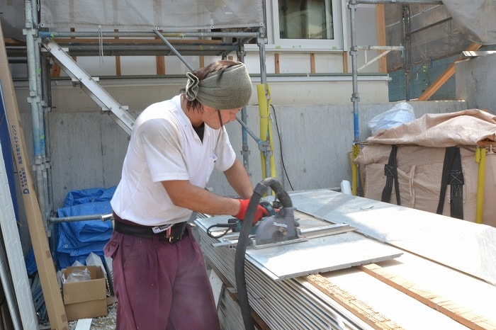 「筑紫野市03」注文住宅現場リポート⑨【外装工事】【サイディング】