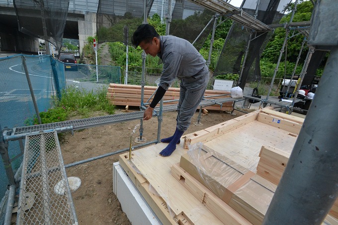 「筑紫野市05」注文住宅現場リポート⑤【上棟式】