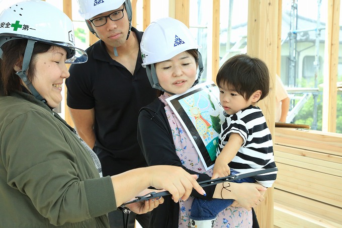 「筑紫野市05」注文住宅現場リポート⑤【上棟式】