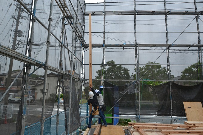 福岡県筑紫野市05　注文住宅建築現場リポート⑤　～上棟式～