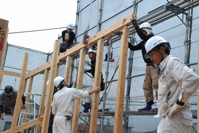 「筑紫野市05」注文住宅現場リポート⑤【上棟式】