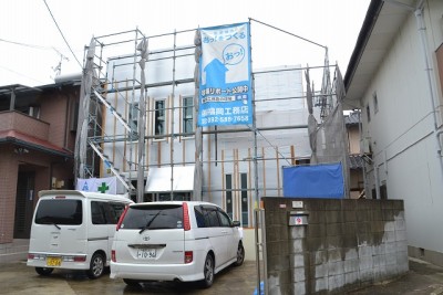 福岡市南区三宅01　注文住宅建築現場リポート⑨