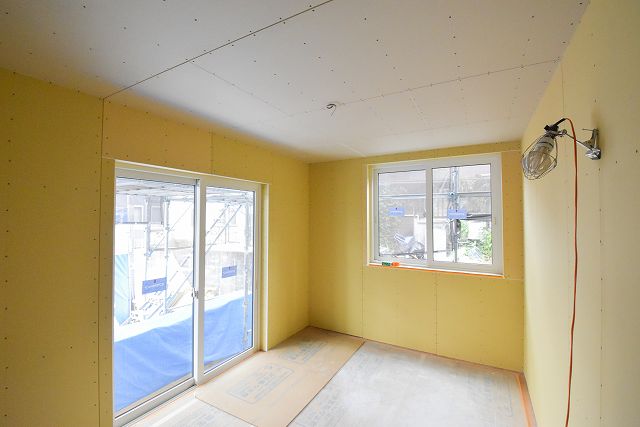 「福岡市南区老司02」注文住宅現場リポート⑩【木工事】【石膏ボード】