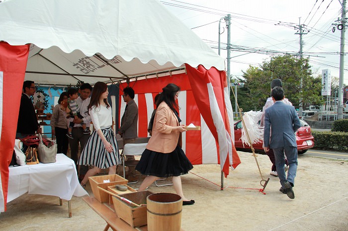 福岡県春日市星見ヶ丘01　注文住宅建築現場リポート①　～地鎮祭～