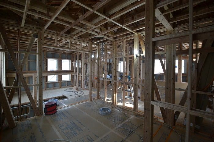 「福岡市西区千里01」注文住宅現場リポート⑧【木工事】【下地】