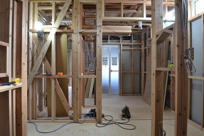 「福岡市西区千里01」注文住宅現場リポート⑧【木工事】【下地】