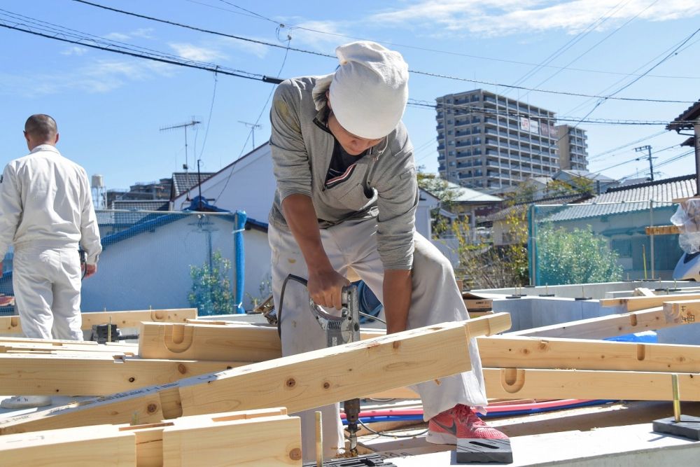 福岡県筑紫野市08　注文住宅建築現場リポート③