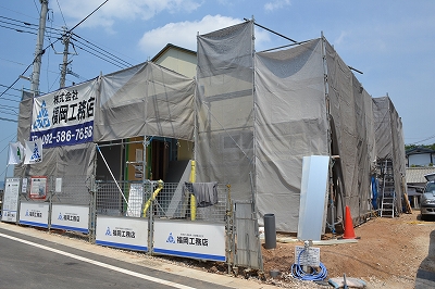 福岡市博多区空港前02　注文住宅建築現場リポート⑤