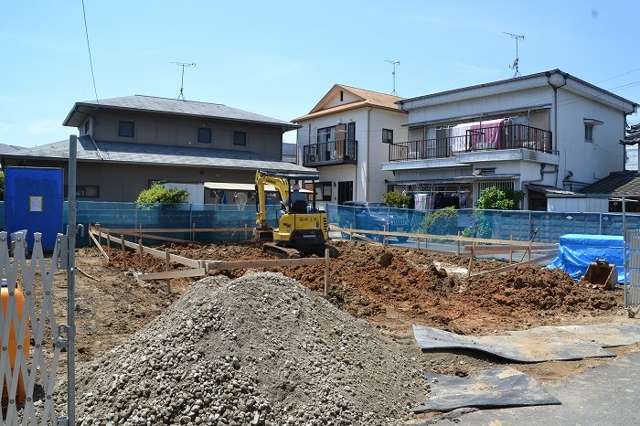 「宗像市田熊01」注文住宅現場リポート②【基礎工事】【根切り】