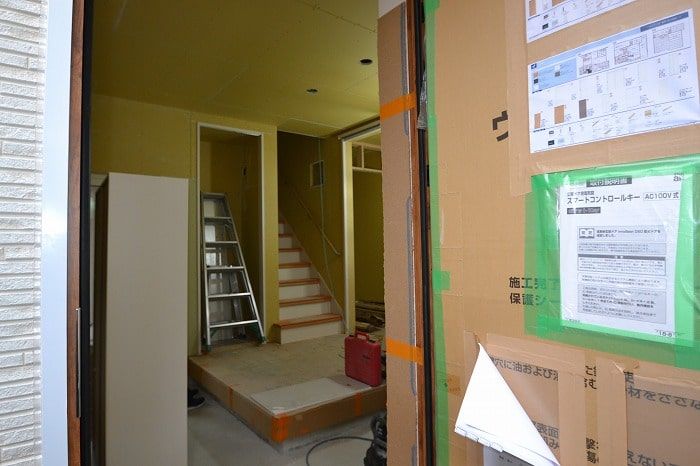 「福岡市南区11」注文住宅現場リポート⑫【木工事】【石膏ボード】