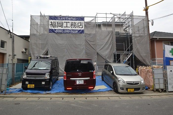 「福岡市南区11」注文住宅現場リポート⑫【木工事】【石膏ボード】